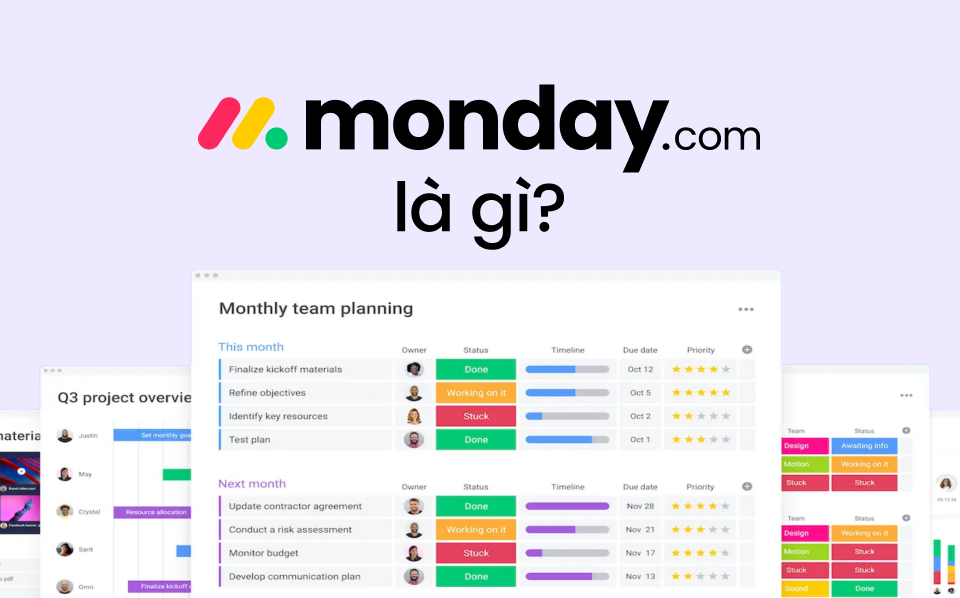 Monday.com là gì? Nền tảng Work OS và AI Work Platform cho doanh nghiệp