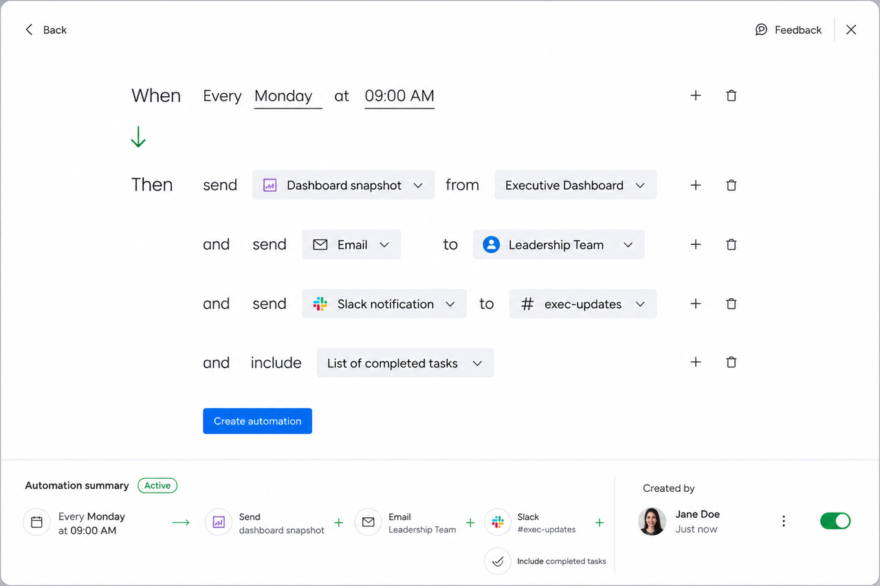 10 quy tr&igrave;nh doanh nghiệp n&ecirc;n tự động h&oacute;a với monday.com Automation