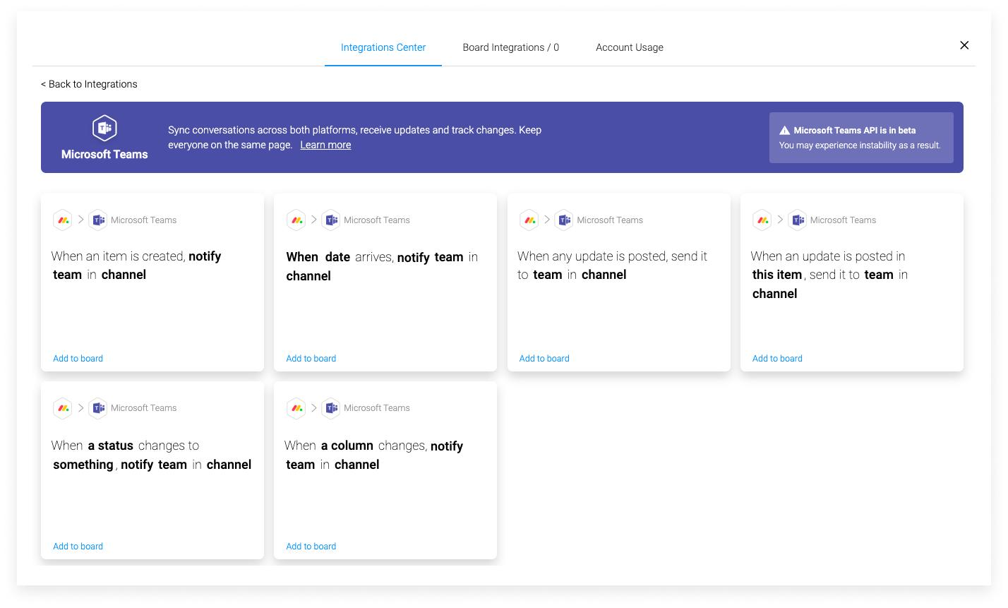 T&iacute;ch hợp monday.com với Microsoft Teams: Phối hợp c&ocirc;ng việc thuận tiện hơn